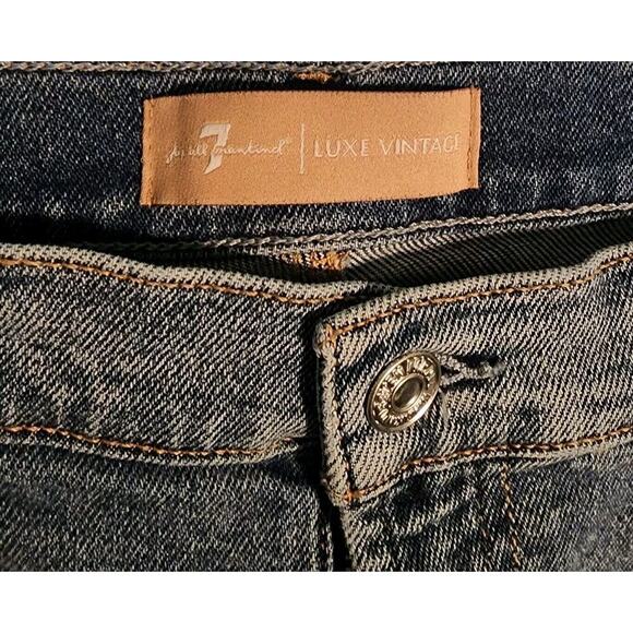 7 For All Man Kind Jeans Flare 33 Waist, 70s, Retro - Picture 6 of 10